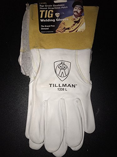 š̤ۡѡ̤ʡTillman 1338 Top Grain Goatskin TIG Glove with Glide Pat...