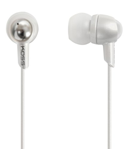 yÁzygpEJizKoss KEB30 Noise Isolating In-Ear Headphones for iPod, iPhone, MP3 and Smartphone - White