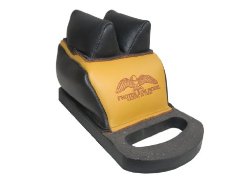 【中古】【未使用・未開封品】Protektor Model Deluxe B.B. ハンドルと中央のリアバッグ。 レザーイヤーD.S. 耳の間、3/8インチ。