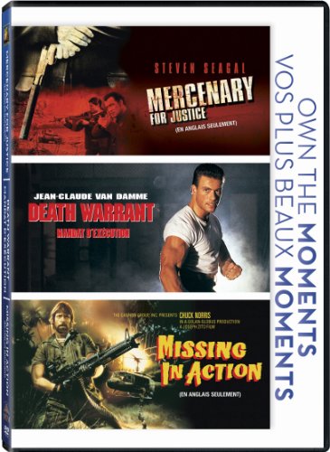 【中古】【未使用・未開封品】Mercenary for Justice/Death Warrant/Missing in Act [DVD]