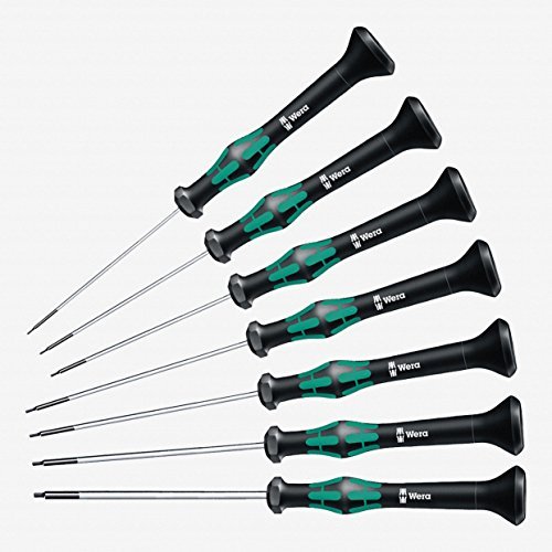 【中古】【未使用 未開封品】Wera 345273 Kraftform Micro Hex Metric Precision Screwdriver Set