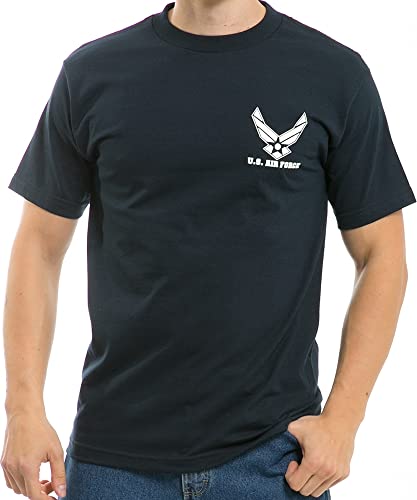 yÁzygpEJizRapid Dominance S25-WIN-NVY-04 Classic Military T-Shirt, Air Force Wing, Navy Extra Large