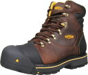 【中古】【未使用・未開封品】KEEN Utility メンズ ミルウォーキー 6インチ スチール トゥ ワークブーツ US サイズ: 10.5 D(M) US カラー: ブラウン