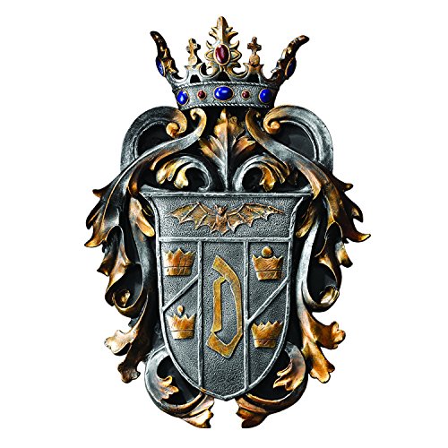 【中古】【未使用・未開封品】Design Toscano Count Dracula's Coat of Arms Wall Plaque