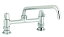 š̤ۡѡ̤ʡT&S Brass 5F-8DLX14 Deck Mount Faucet with 8-Inch Centers and 14-Inch Spout by T&S Brass