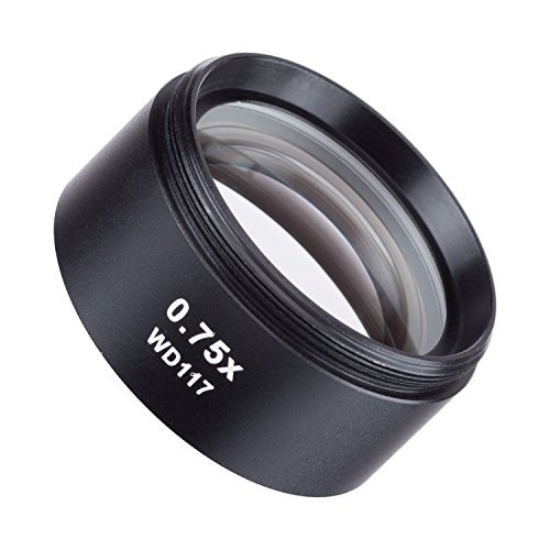 【中古】【未使用・未開封品】AmScope ZMステレオ顕微鏡用0.7Xバローレンズ（48ミリメートル）