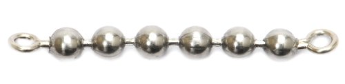 【中古】【未使用・未開封品】(0.3cm 6 Bead) - Brad's Killer Fishing Gear Bead Chain Swivels-Pack of 50