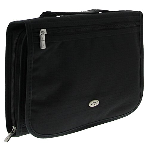 【中古】【未使用 未開封品】three-fold Textured Polyバイブルオーガナイザー M ブラック