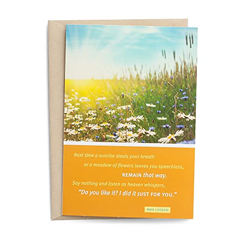 【中古】【未使用・未開封品】誕生日Inspirational Boxedカード???Max Lucado???フィールドの花