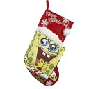 【中古】【未使用・未開封品】Kurt Adler 48cm Spongebob Printed Applique Stocking
