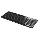【中古】【未使用・未開封品】Logitech ワイヤレス キーボード K360 グロッシーブラック Glossy Black(US配列)【並行輸入】