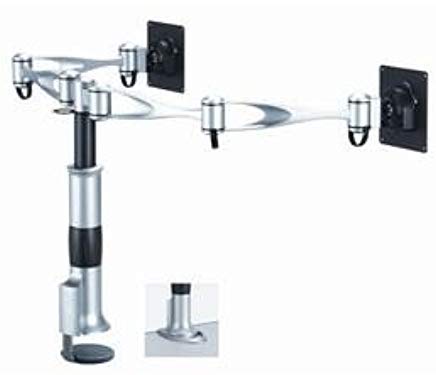 【中古】【未使用・未開封品】Cotytech デュアルモニターデスクマウント デュアルスイングアーム クラ..