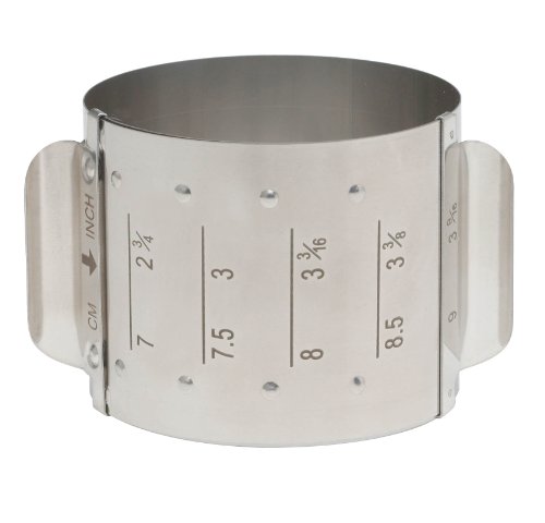 Rakuten - 【中古】【未使用・未開封品】HIC Stainless Steel Food Ring, Adjustable by HIC Harold Import Co.