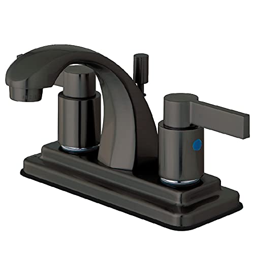 Rakuten - 【中古】【未使用・未開封品】Kingston Brass 4インチ センターセット 洗面所用蛇口 3-7/8