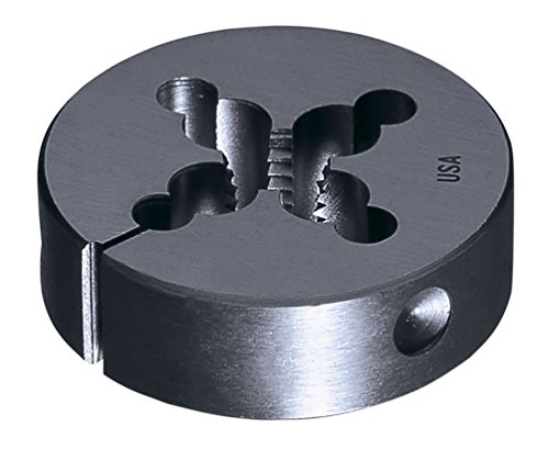 Greenfield Threading 290 Carbon Steel Solid Round Die For Taper Pipe, Uncoated, 3 OD, 1-1/2-12 Thread Size by Greenfield Threading