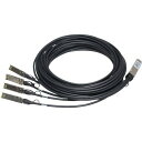 【中古】【未使用・未開封品】日本ヒューレットパッカード X240 QSFP+ to 4x10G SFP+ 3m DAC Cable JG330A