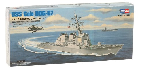 【中古】【未使用・未開封品】ホビーボス 1/700 艦船シリーズ アメリカ海軍 駆逐艦 コール DDG-67 プラ..