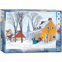 【中古】【未使用・未開封品】ジグソーパズル 1000ピース ユーログラフィックス ベー・サン・ポールの冬の朝 6000-7190