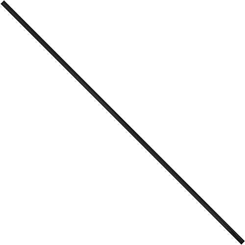 Aviditi PLT9K Plastic Twist Tie, 9 Length x 5/32 Width, Black (Case of 2000) by Aviditi