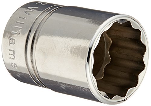 【中古】【未使用・未開封品】Williams ST-1225 1/2 Drive Shallow Socket, 12 Point, 25/32-Inch by Williams