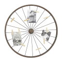 【中古】【未使用・未開封品】Deco 79 メタルフォトホルダー 壁装飾 24インチ