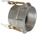 【中古】【未使用・未開封品】Dixon G400-D-AL Aluminum A380 Global Type D Cam and Groove Hose Fi...