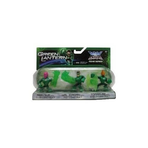 【中古】【未使用・未開封品】Green Lantern Action League Movies Series Action Figures & Accessories, Includes: Abin Sur, Hal Jordan and Tomar-Re