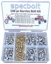 【中古】【未使用・未開封品】138ピース Specbolt KTM ボルトキット メンテナンス、修復、サービス部門用 SX EX EXC 2ストローク: 50 60 65 85 105 125 250 300 360 380 550 4(4)