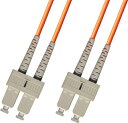【中古】【未使用・未開封品】デュプレックス光ファイバーケーブル?- SCからSC 300 Meter