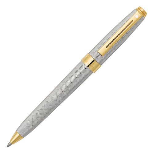 【中古】【未使用・未開封品】Sheaffer Prelude Signature Silver Plate Engraved Snake Skin Pattern ..