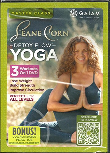 【中古】【未使用・未開封品】Gaiam Seane Corn Detox Flow Yoga DVD 3 Workouts on 1 DVD - Lose Weig..
