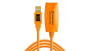 yÁzygpEJizTether Tools TetherPro 4.9m USB 2.0 Active Extension Cable, High-Visibility, Orange