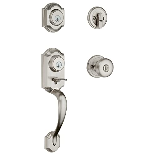 【中古】【未使用・未開封品】Kwikset 95530-018 モンタラ シングルシリンダー ハンドルセット ジュノ..