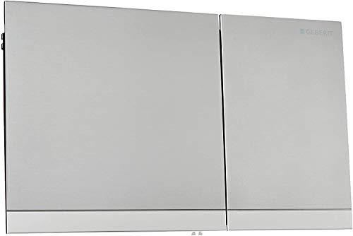 Geberit 115.796。GH。1?dual-flushアクチュエータプレート、つや消しクローム