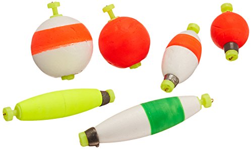 【中古】【未使用 未開封品】(1 Pack) - Billy Boy 94 Weighted Snap-On Float Asst, 6 Piece