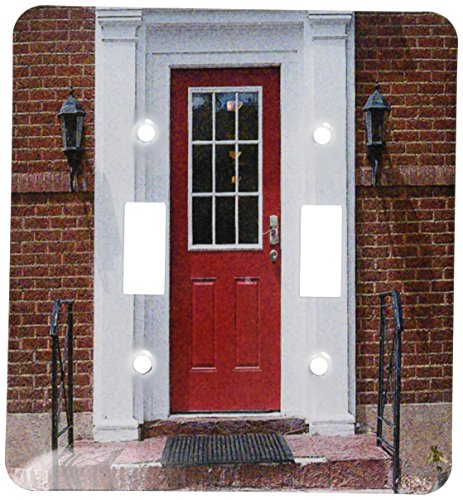 【中古】【未使用・未開封品】3drose LSP _ 50461?_ 2?AレンガBuilding in Cedar Cityユタ州、白と赤の..