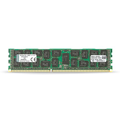 【中古】【未使用・未開封品】キングストン Kingston サーバー用 メモリ DDR3-1333(PC3-10600) 16GB×1枚 ECC Registered DIMM 1.35v KVR13LR9D4/16 永久保証