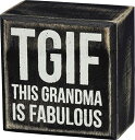 【中古】【未使用・未開封品】(プリミティブス・バイ・キャシー) Primitives By Kathyボックスサイン 「A Grandmother」 3