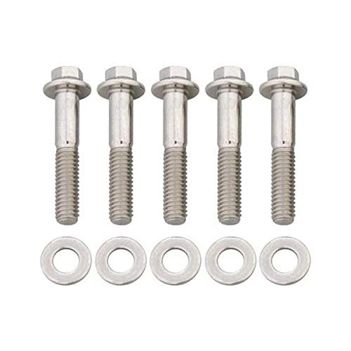 【中古】【未使用・未開封品】ARP 712-1250 Stainless Steel 5/16-24" Fine RH Thread 1.250" UHL 12-Point Bolt with 3/8" Socket and Washer, (Set of 5)