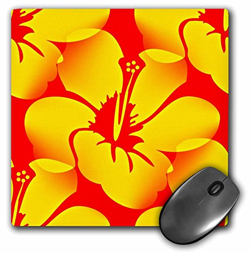 【中古】【未使用・未開封品】PS花???黄色とオレンジハワイアンハイビスカス柄フローラル印刷???Tropic..