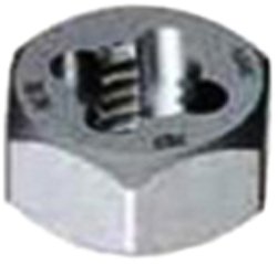 Gyros 92-91512 Carbon Steel Hex Rethreading Die, 1-5/8 - 12 TPI by Gyros