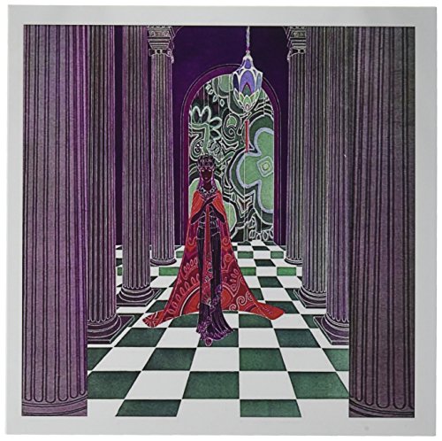 【中古】【未使用・未開封品】Jaclinartロイヤルプリンセス、クイーンPalace Pillarsファンタジー???ダークレッドプリンセスグリーンとホワイトのチェック模様廊下withパー