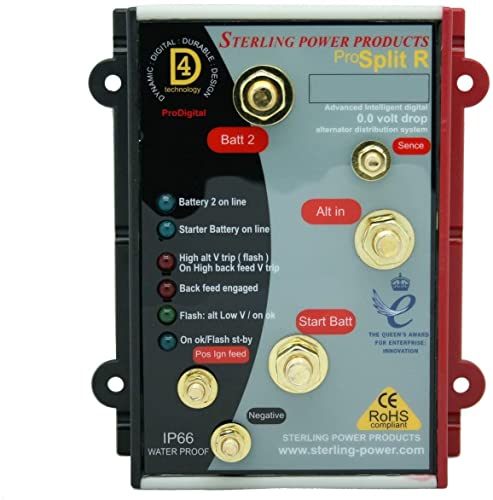 Sterling Pro Split R - Alternator 0.0V Drop Splitting System