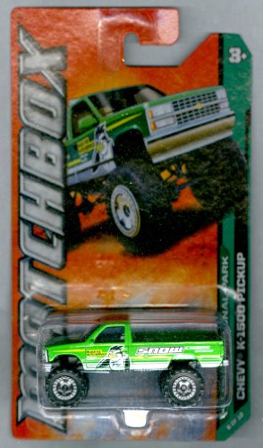Matchbox 2012-116 MBX National Park Chevy K-1500 Pickup GREEN 1:64 Scale