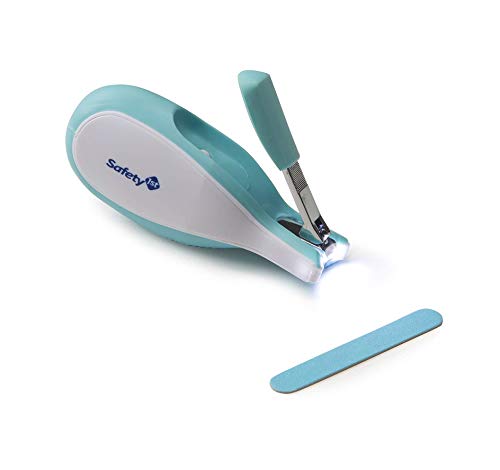 【中古】【未使用 未開封品】Safety 1st Sleepy Baby Nail Clipper With Built-in LED Light by Safety 1st
