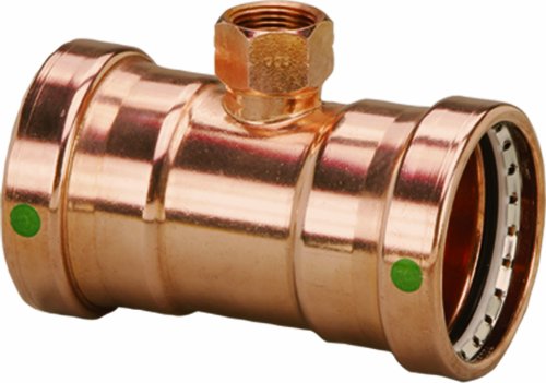 Viega 20888 ProPress ゼロ リード 銅 XL-C T 女性 3インチ x 3インチ x 2インチ P x P x メス NPT