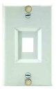 【中古】【未使用・未開封品】On-Q/Legrand WP3467-SS Keystone Wall Phone Plate, Stainless Steel