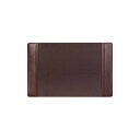 【中古】【未使用・未開封品】Dacasso クラシックレザーサイドレールデスクパッド 22 x 14インチ チョコレートブラウン