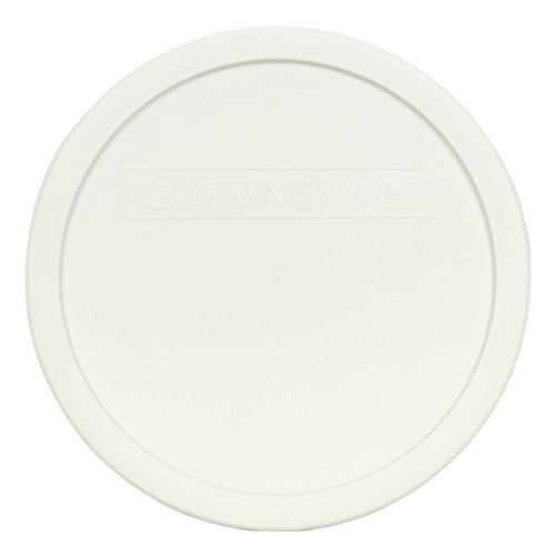 Corningware F-5-PC French White 1.5qt Round Plastic Cover by CorningWare