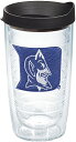 【中古】【未使用・未開封品】Tervis 1060834 Duke University Emblem Individual Tumbler with Black lid, 16 oz, Clear by Tervis(2)